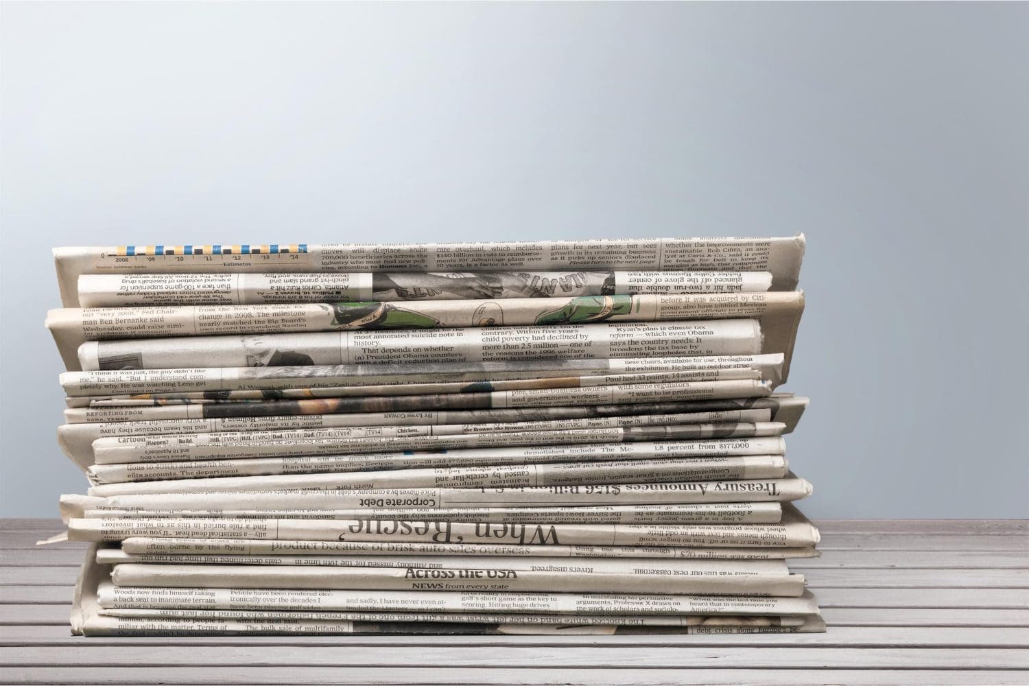 pile-printed-newspapers-background Paper & Cardboard for Recycling